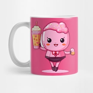 kawaii Ice cream  T-Shirt cute Candy food gilrl Mug